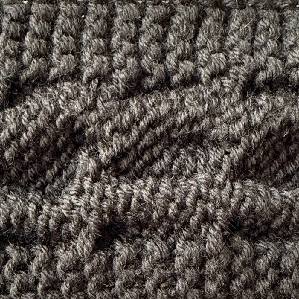 Black Knitted Bow Headband